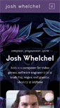 Mobile Screenshot of joshwhelchel.com