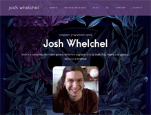 Tablet Screenshot of joshwhelchel.com